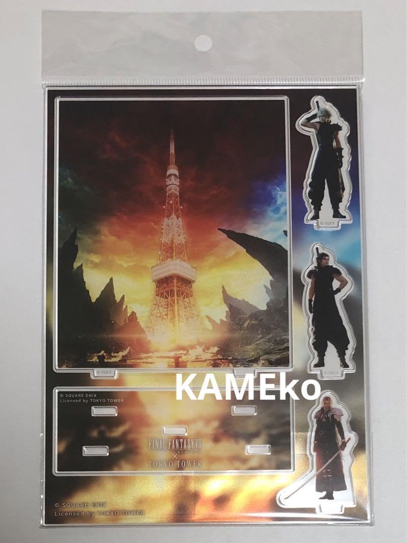 ファイナルファンタジー7 東京タワーコラボ ジオラマ アクリルスタンド ファイナルファンタジー7 東京タワーコラボ ジオラマ アクリルスタンド